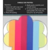 Pretty Pasties - Pride Heart & Flower - 2 Pair NS NOVELTIES