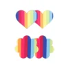 Pretty Pasties - Pride Heart & Flower - 2 Pair NS NOVELTIES