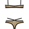 Panthra Faiza Lingerie Set - Leopard