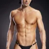 BLUE LINE THONG BLACK S/M - Image 4