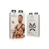 Ιμάντας - harness δερματίνη ROCCO BONDAGE HARNESS BLACK Bedroom Fantasies