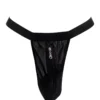 Ανδρικό στρινγκ Amorable by Rimba - Thong with zipper - One Size - Black