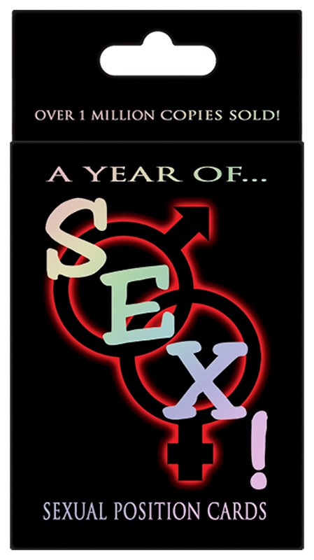 A YEAR OF SEX! SEXUAL POSITION CARDS -