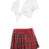Στολή μαθήτριας Amorable by Rimba - School Uniform - Red / White