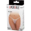 Εσώρουχο mini tanga Amorable by Rimba - Mini String - One Size - White