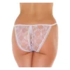 Εσώρουχο με ανοιχτό καβάλο Amorable by Rimba - Open Tanga - One Size - White