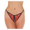 Εσώρουχο με ανοιχτό καβάλο Amorable by Rimba - Open Tanga - One Size - Red