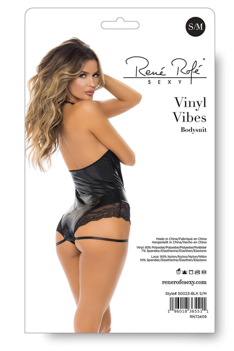 RENE ROFE VINYL VIBES TEDDY BLACK S/M - Image 4