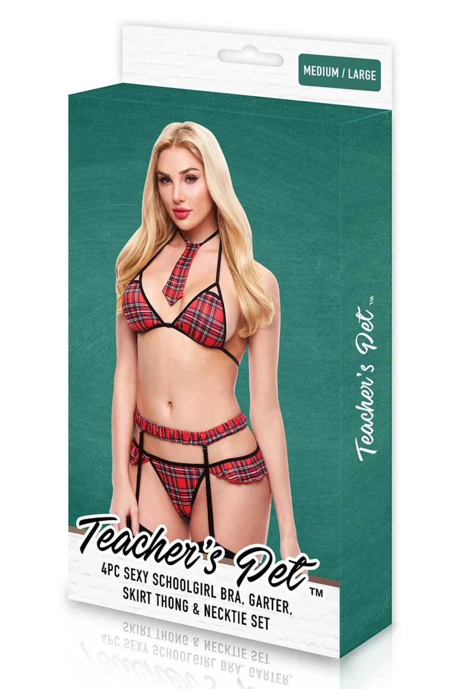 TEACHERS PET CRISSCROSS SCHOOLGIRL SET M/L - Image 3