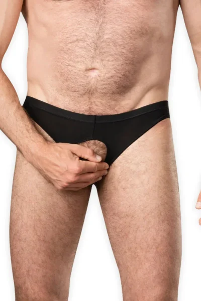 Ανδρικό σλιπ με άνοιγμα Amorable by Rimba - Open Crotch Briefs